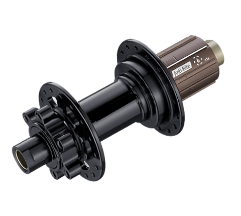 Arrow Rear Boost 6 bolt black hub