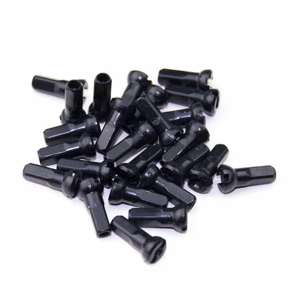 Sapim Polyax black 12mm brass nipples