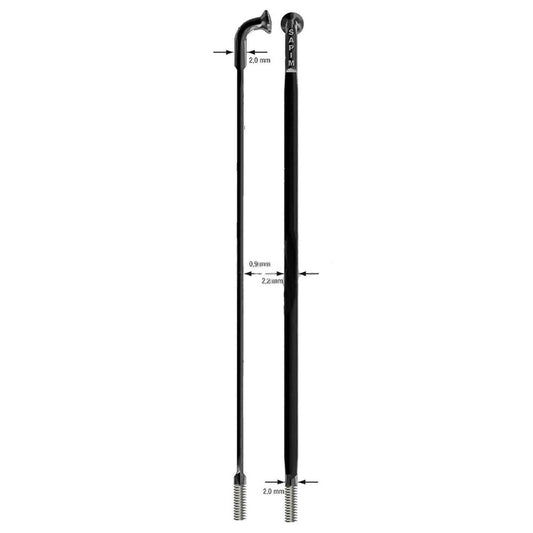 Sapim cx-Ray J bend spoke black