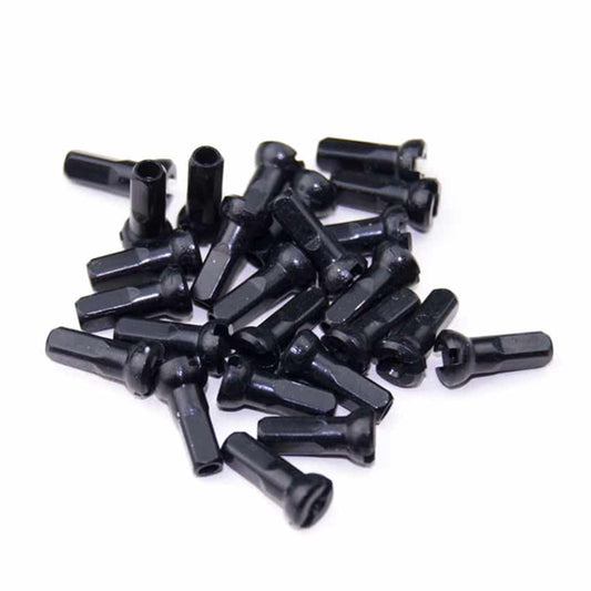 Sapim Polyax black 12mm brass nipples