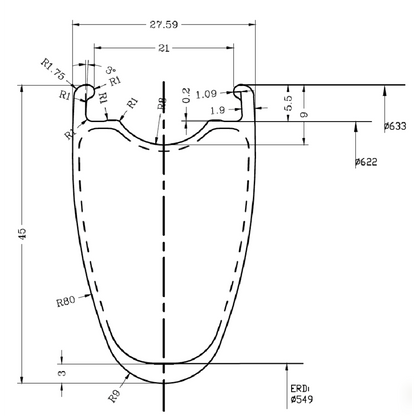 Arrow RD1 Road Wheelset